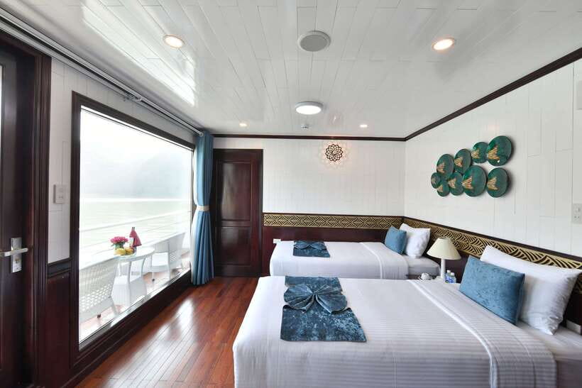 From Hanoi: 2-Day Halong Sapphire Cruise with Balcony Cabin - Day 2: Tai Chi Sunrise, Dark & Bright Cave, and How to Choose Your Water Time