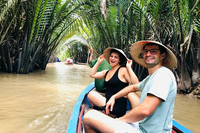From Ho Chi Minh City: Discover Mekong Delta & Coconut Village - My Tho boat ride: fish cages, floating houses, and a working river view