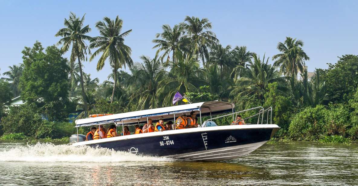 From Ho Chi Minh: Cu Chi Tunnels and VIP Speedboat Tour - The Saigon River Ride: More Than Just Getting There