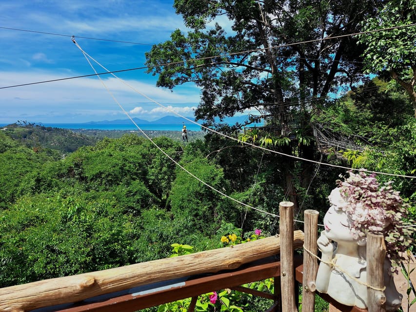 From Koh Samui: Tree Bridge Zipline and Café Experience - What to bring (and what to leave at home)