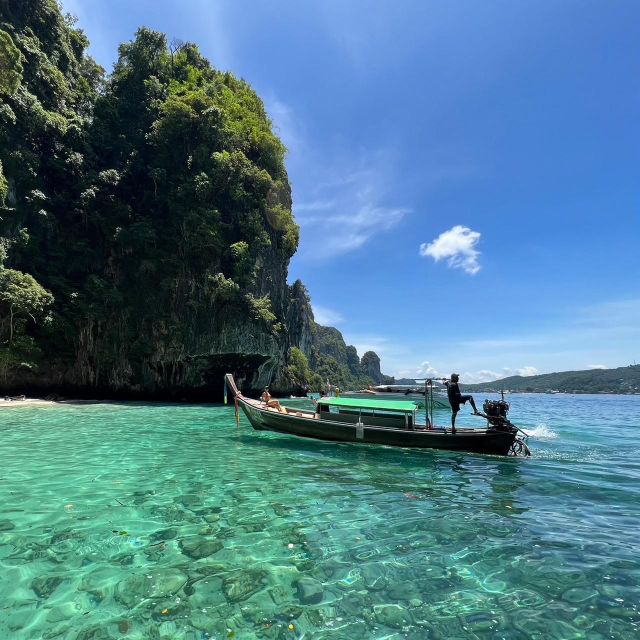 From Phi Phi: Half-Day Longtail Boat Tour with Snorkeling - Group size and guide style: better than crowded tours, with one caveat