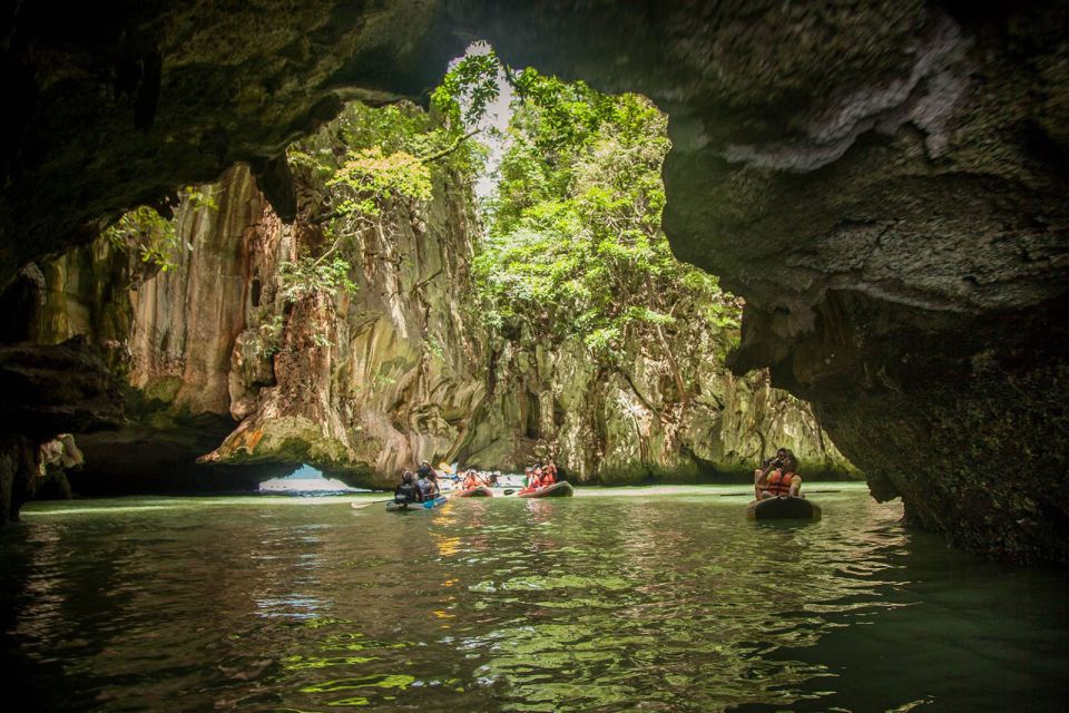 From Phuket: James Bond and Phang Nga Bay Tour by Speedboat - James Bond Island time: photos, a short walk, and realistic crowds