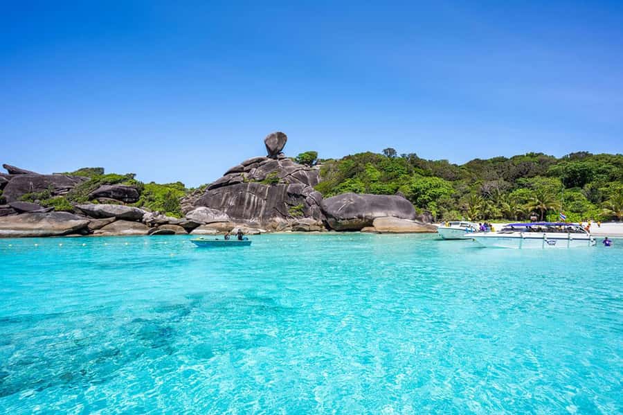 From Phuket: Similan Islands Snorkeling Trip by Speedboat - Koh Payu snorkeling: coral areas where fish steal the show