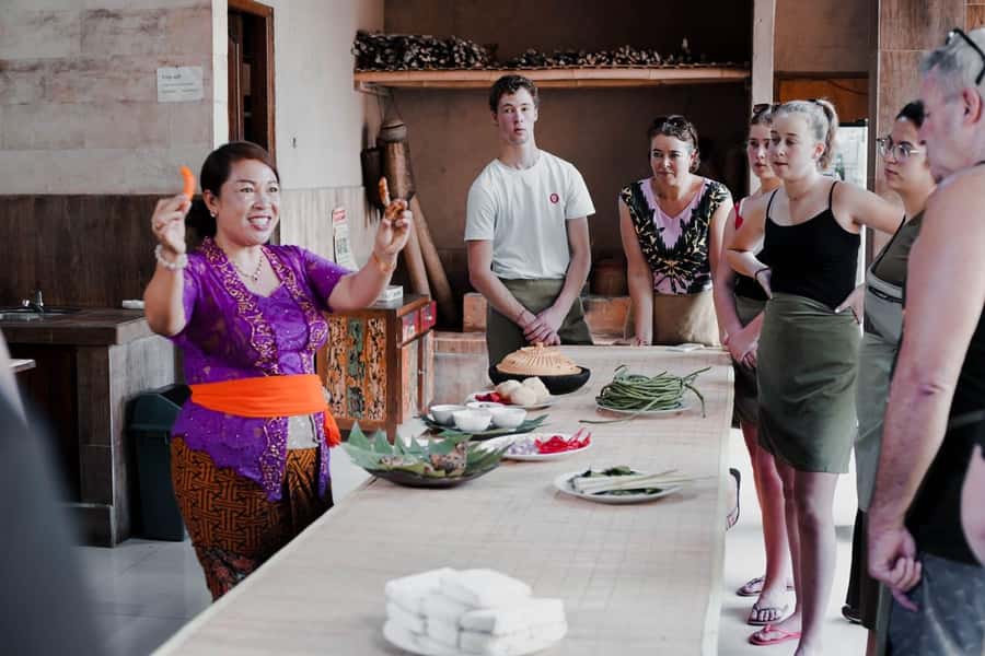 From Ubud: Authentic Cooking Class in a Local Village - What you’ll cook: starters, mains, and dessert (meat or vegetarian)