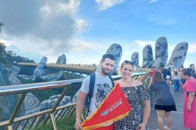 Full Day Golden Bridge and Ba Na Hills Small Group Tour - French Village and the Flower Garden of Love