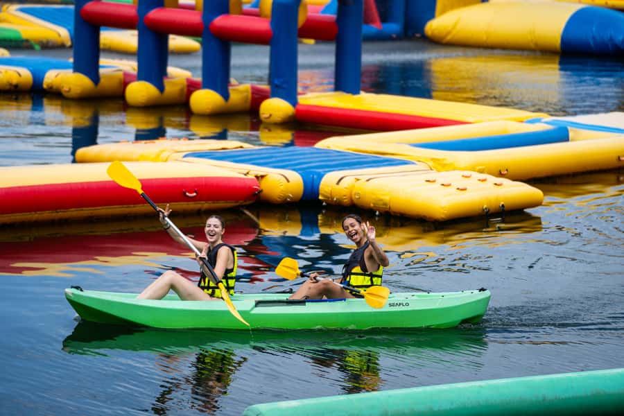 Grand Canyon Water Park Ticket - Paddling Time: Kayak, SUP, Water Bike, and Boat Options