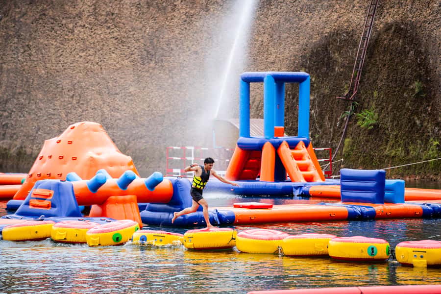 Grand Canyon Water Park Ticket - 400-Meter Double Zipline: Included, But Treat It Like Serious Fun