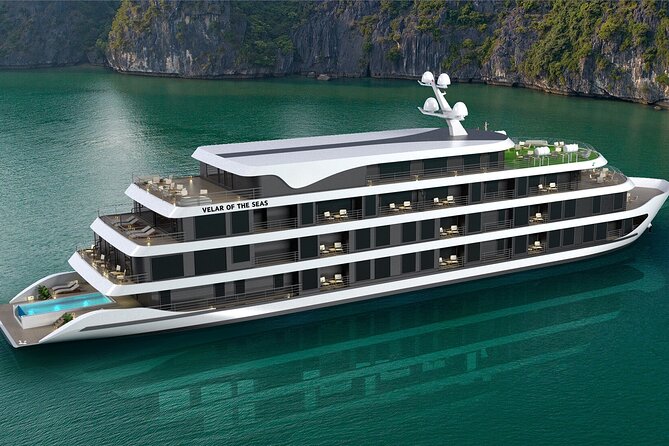 Halong Bay 2D1N Cruise multi options, transfer, swim and kayaking - Food on board: full meals included, drinks are extra