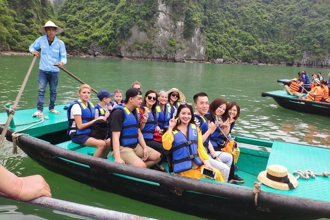 Halong Bay Day Tour With Titop Island, Cave, Kayak & Lunch - Titop Island: the 400 steps, beach time, and best photo angles