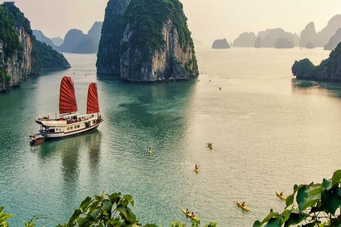 Halong Bay Full Day with Kayaking, Hiking viewpoint, Cave - Deluxe To Luxury - Kayaking vs bamboo boat ride: how to pick the right pace