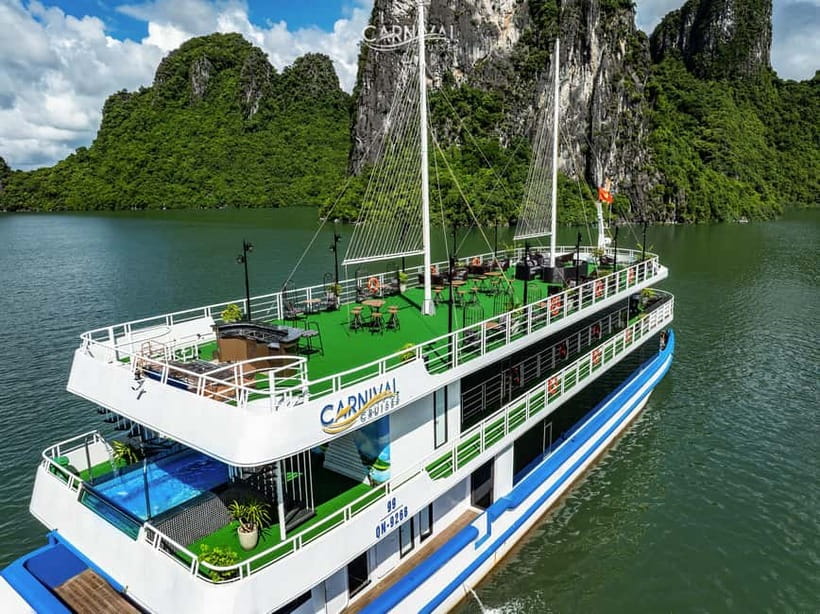 Halong Bay: Luxury Day Cruise, Caves, Kayak & Buffet Lunch - Luon Cave: kayaking or bamboo boat through the lagoon
