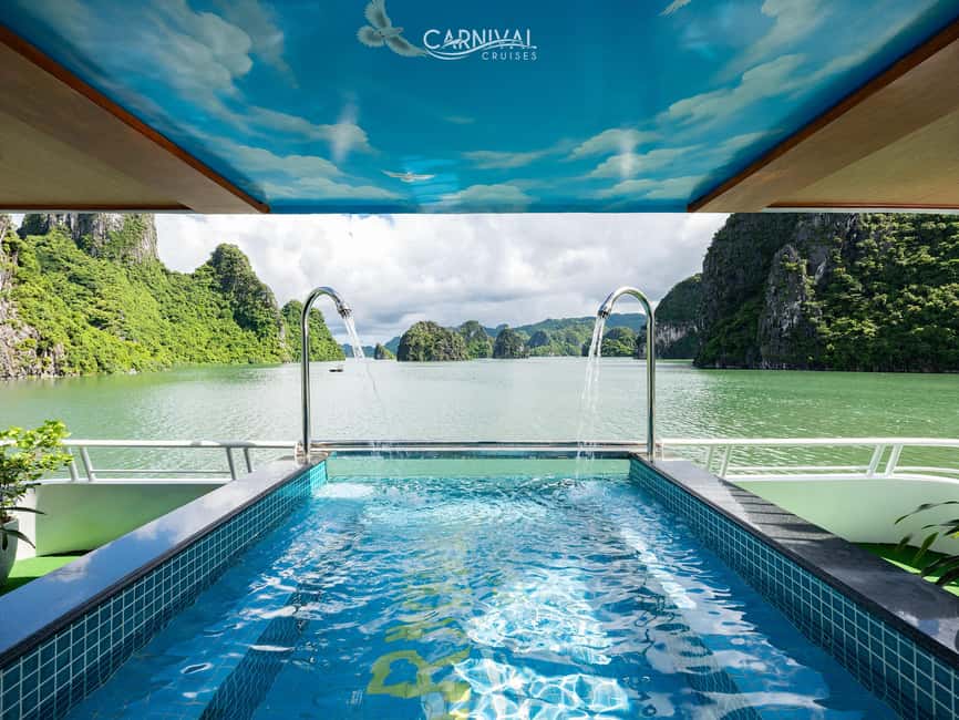 Halong Bay: Luxury Day Cruise w/ Pool, Kayak, Free Transfer - Bo Hon Island and Sung Sot Cave (Surprise Cave): what to expect underground
