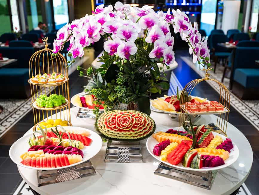 Halong Bay: Luxury Day Cruise w/ Pool, Kayak, Free Transfer - The sunset party and the ride back: coffee, tea, and a slower mood