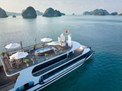 Halong Bay: Luxury Day Cruise with Buffet, Kayak, Swim - Luon Cave Kayaking Or Bamboo Boat: Lagoon Time And Monkey Sightings