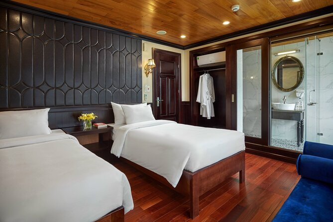 Halong Dragon Bay 5 Star Cruise 2D1N-All Inclusive,Cave,Transfer - Transfers and group size: Why 50 people can still feel calm