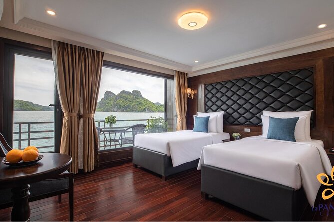 Halong Pandora 5 Star Cruise 2D1N-All Inclusive, cave, transfer - Hanoi Opera House meetup and the Old Quarter pickup flow