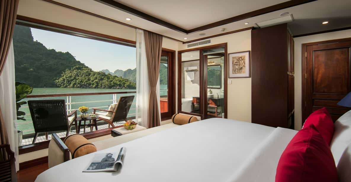 Hanoi: 2-Day Lan Ha & Halong Bay 5 Stars Cruise with Balcony - Dark and Bright Cave Kayak Time (and the More Relaxed Bamboo Option)