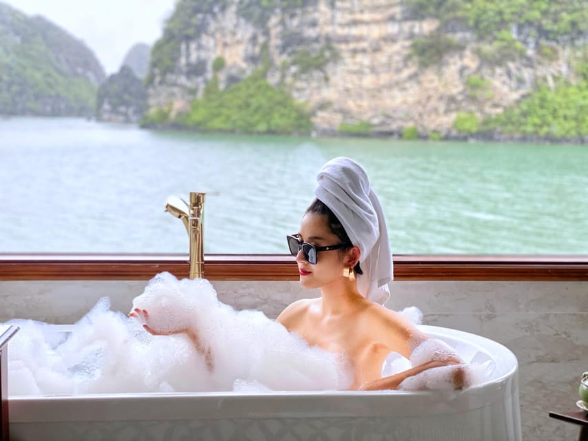 Hanoi: 2-Day Lan Ha & Halong Bay 5 Stars Cruise with Balcony - Sunset Party, Cooking Class, and Onboard Comfort