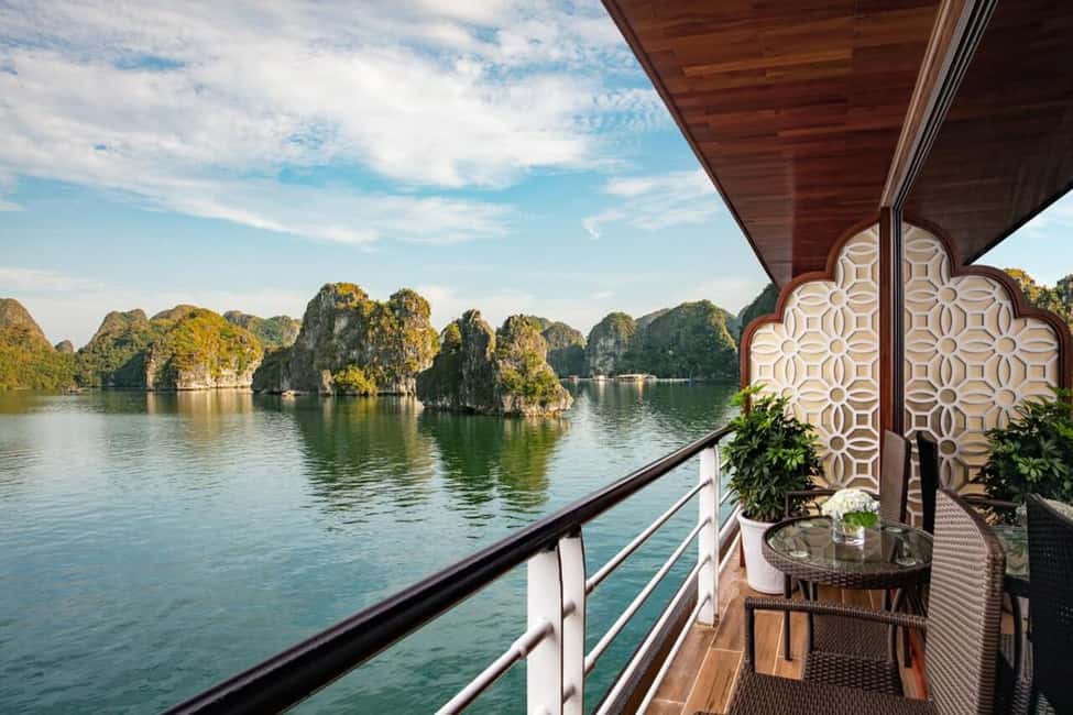 Hanoi: Aspira 5★ Overnight Cruise w/ Balcony & Free Transfer - Key highlights to care about
