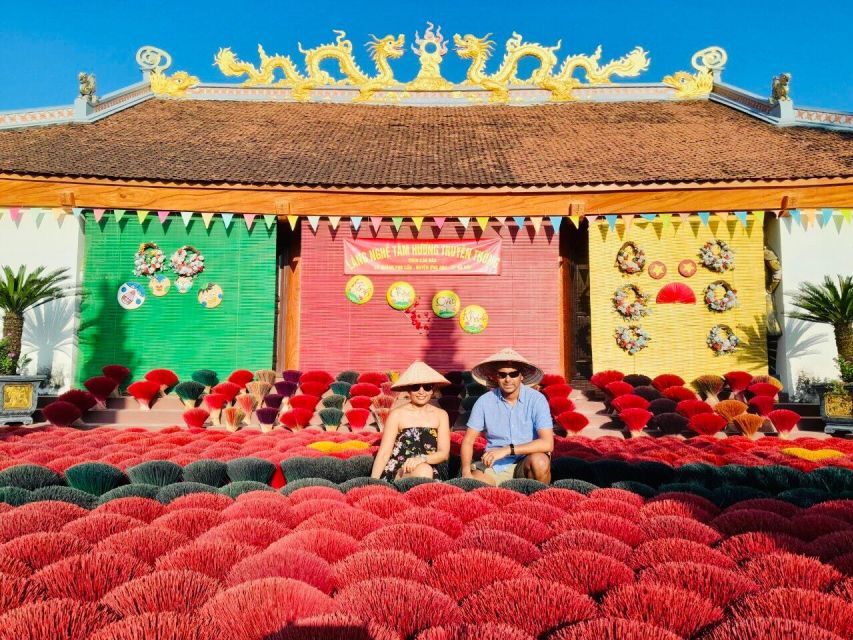 Hanoi: Incense Village, Hat, Lacquer Tour & City Highlights - Quang Phu Cau incense village: from scratch making to fragrant village scenes