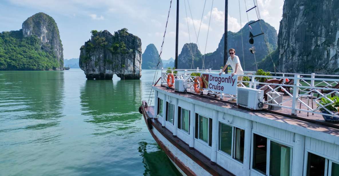 Hanoi: Islands & Caves Ha Long Cruise with Lunch & Kayaking - Thien Cung Cave (Heavenly Palace): Stalactites, Stairs, and Real Time Inside