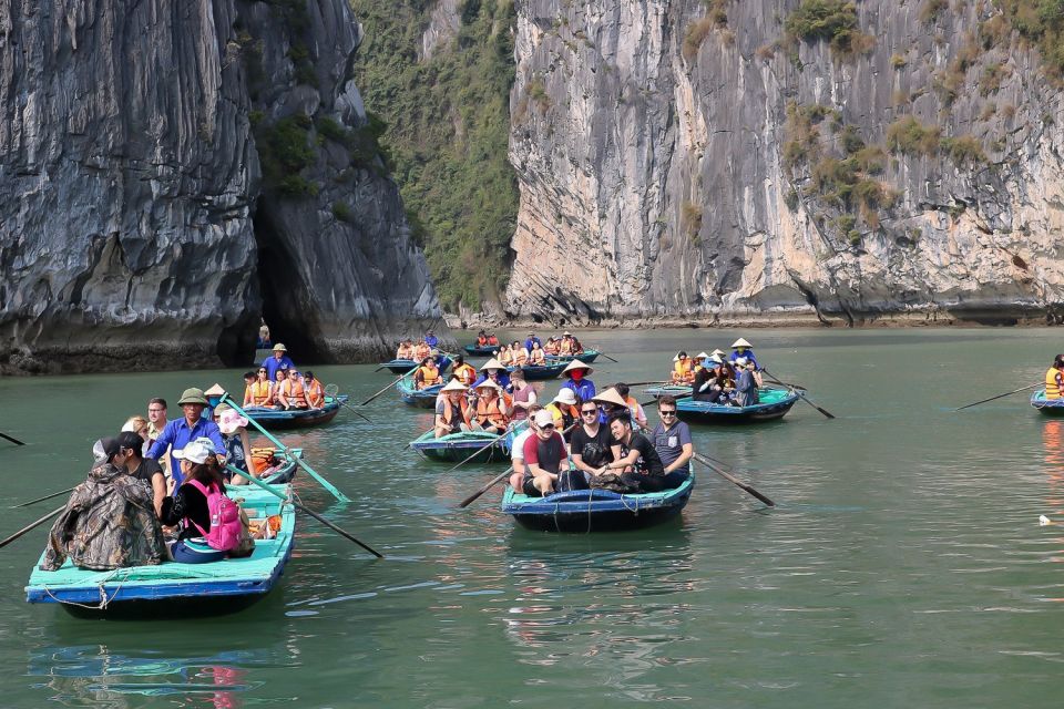 Hanoi: Islands & Caves Ha Long Cruise with Lunch & Kayaking - James Bond Cave and Other Stops: Seeing the Bay’s Famous Faces