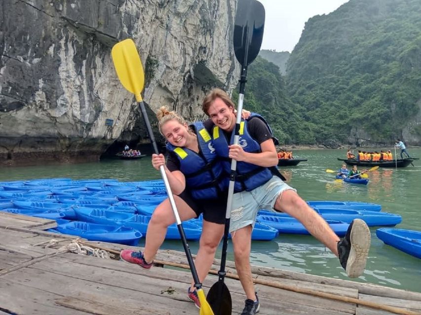 Hanoi: Islands & Caves Ha Long Cruise with Lunch & Kayaking - Kayaking or Bamboo Boat: Your Best Shot at Getting Up Close