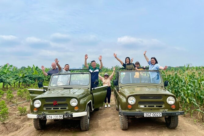 Hanoi Jeep City Highlight, Backstreet, Train Street, Countryside - The Hanoi Orientation Drive: Old Quarter to French Quarter to West Lake