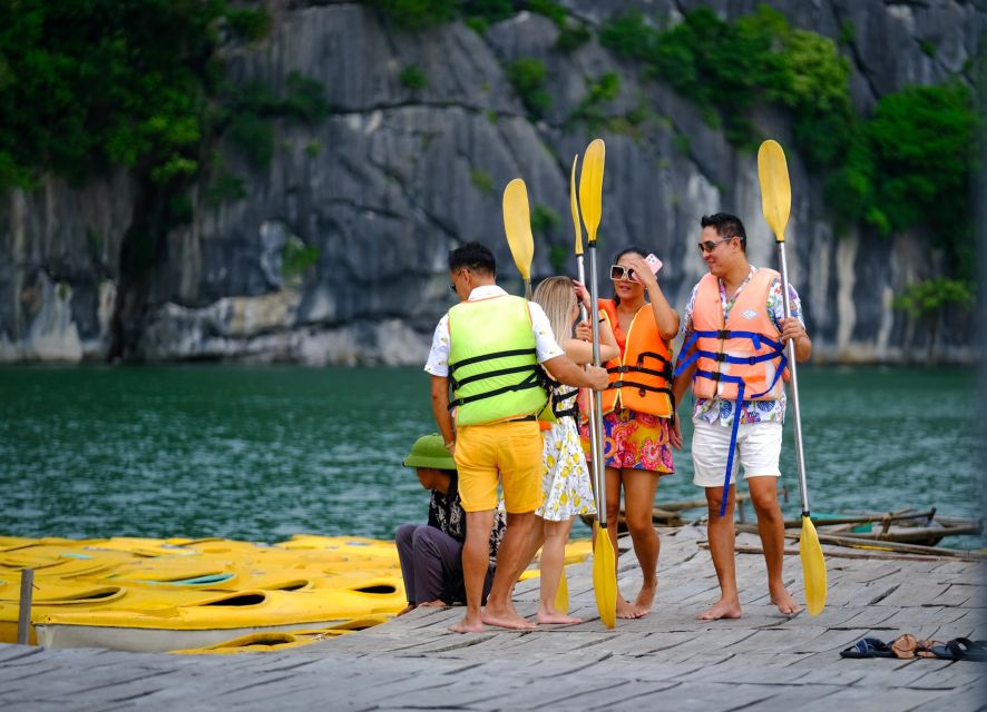 Hanoi: Roundtrip Halong Bay Islands, Caves, Kayaking & Lunch - Checking In at Tuan Chau and Settling Into the Cruise