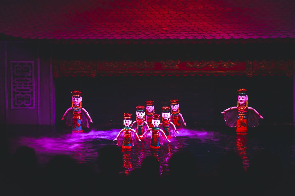 Hanoi: Water Puppet Show Ticket with Hotel Delivery Add-On - What happens on stage during those 50 minutes