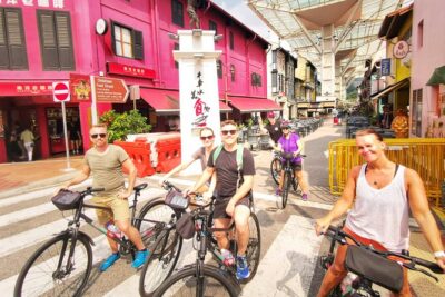 Historical Singapore Bike Tour on Full-Sized Bicycles - From financial-district streets to Marina Bay’s big skyline moments