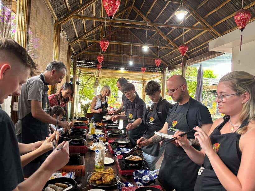 Hoi An: Basket Boat Ride, Cooking Class by Hangcoconut - Bay Mau Nipa Forest and Crab Fishing on Basket Boats