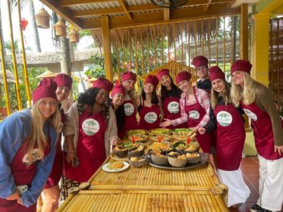 Hoi An: Basket Boat with Lantern-Making & Cooking Class Tour - Cam Thanh Coconut Village: Boats, Palm Leaves, and Local Life