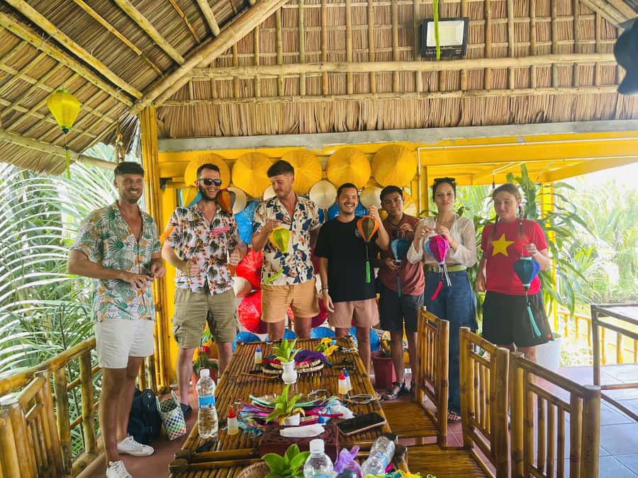 Hoi An: Basket Boat with Lantern-Making & Cooking Class Tour - Lantern-Making Class: A Souvenir With a Story