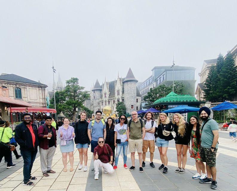 Hoi An/Danang: Bana Hills and Golden Bridge Small Group Tour - Food at Ba Na Hills: Buffet Lunch Value and Timing