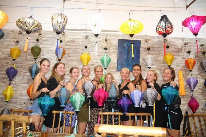 Hoi An Full Lantern Making Class- A special Foldable lantern - What you take home: a foldaway lantern plus an instructor-made piece