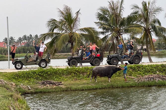 HOI AN Hidden Gems in Rural Villages & River Islands PRIVATE TOUR - Choosing Your Ride: Jeep, Vespa, or Car-Van