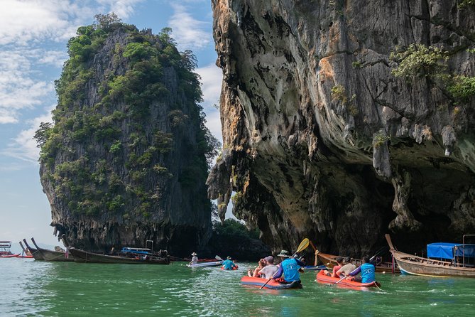 Hong by Starlight: Sea Cave Kayaking and Loy Krathong Floating - Kayaking through Phang Nga Bay’s limestone maze