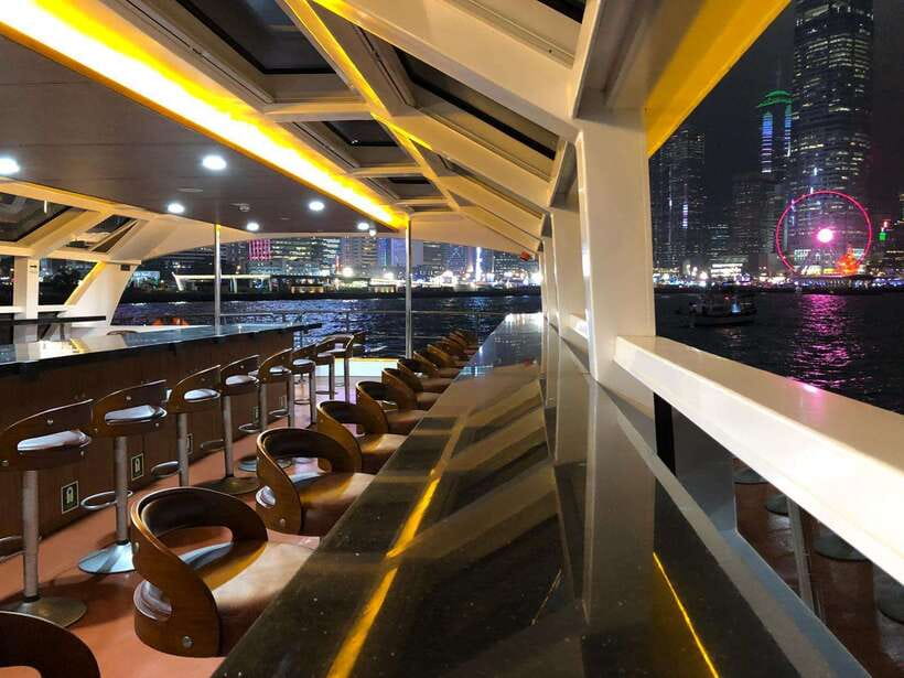 Hong Kong: Victoria Harbor Symphony Unlimited Drink Cruise - What You’ll See Sailing Past Hong Kong and Kowloon Waterfronts
