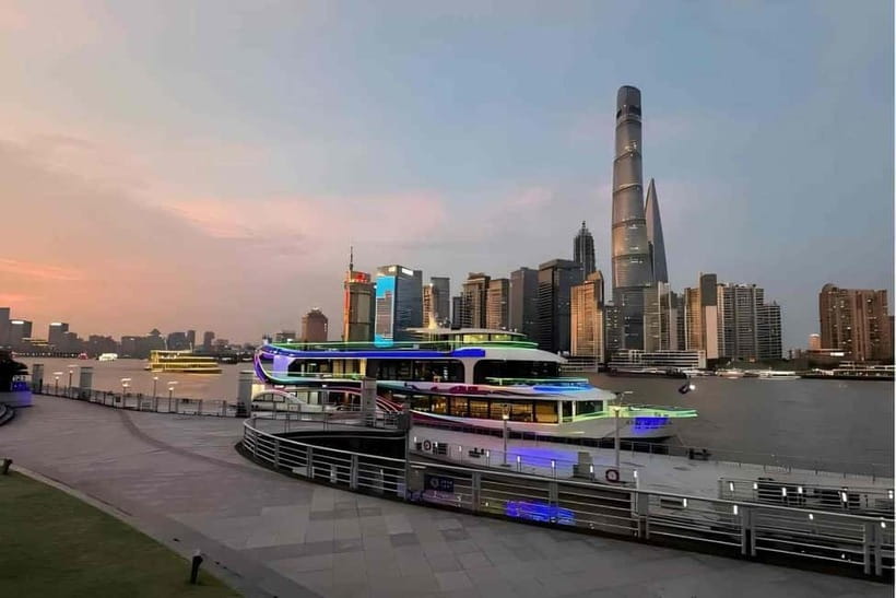 Huangpu Night Cruise: Cozy Vibe & Modern Shanghai Glow - Choosing Your Deck: Indoor Comfort vs Open-Air Photos