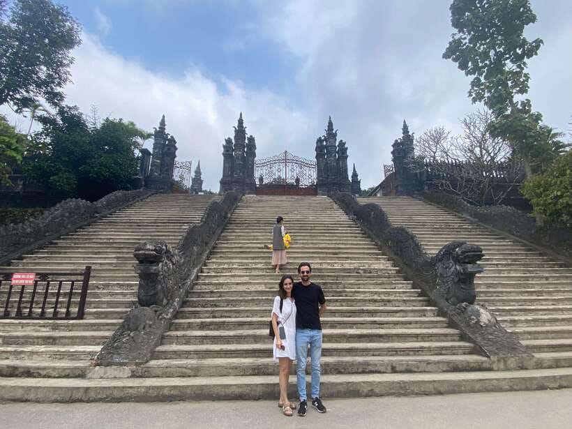 Hue :Exploring Royal City with Multi Options and Dragon Boat - Thuy Xuan incense village and An Dinh Palace: culture between the tombs