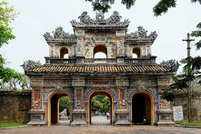 Hue: Imperial City Walk, Motorbike Tour & Private Car Options - Covered bridge, hill viewpoints, and pagodas that add texture