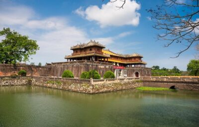 Hue’s Top Attractions by Car with Informative ES Driver - Stop 1: Minh Mang Tomb—formal, grand, and stair-heavy