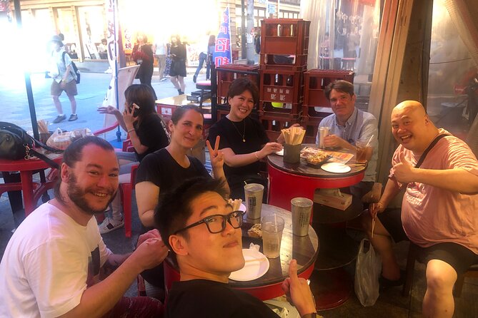Hungry Osaka Street Food Tour:15 Tastings & 3 Drinks with a Local - Shinsekai start: Tsutenkaku, western-style streets, and where kushikatsu began