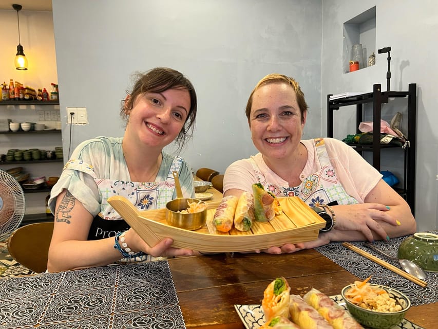 Immersive Cooking Class & Market Tour By Local Chef+Cookbook - What you’ll make: 3 courses plus dessert (a hands-on full meal)