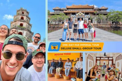 Imperial City, Hue: Day Tour from Hoi An and Da Nang - Pickup, group size, and a comfortable van day
