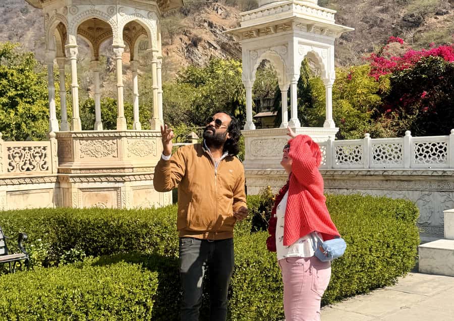 Jaipur: Private Full-Day Sightseeing Tour by Tuk-Tuk - City Palace complex: more than one palace, more than one era