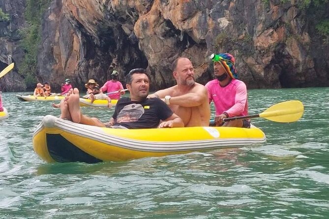 James Bond Island by Big Boat w/ Sea Cave Canoeing and Lunch - Big-boat cruise time in Phang Nga Bay: the easy win