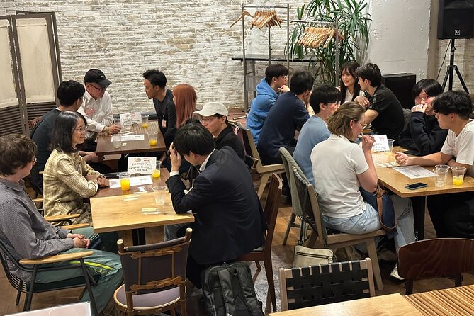 Japanese Speaking Experience Meet the locals Friend Cafe Shibuya - What you’ll actually do after each 15-minute block