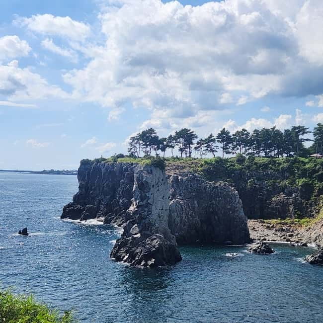 Jeju: Southern Top UNESCO Spots Bus Tour - Dongmun Traditional Market and Jeonnong-ro: quick hits for food lovers